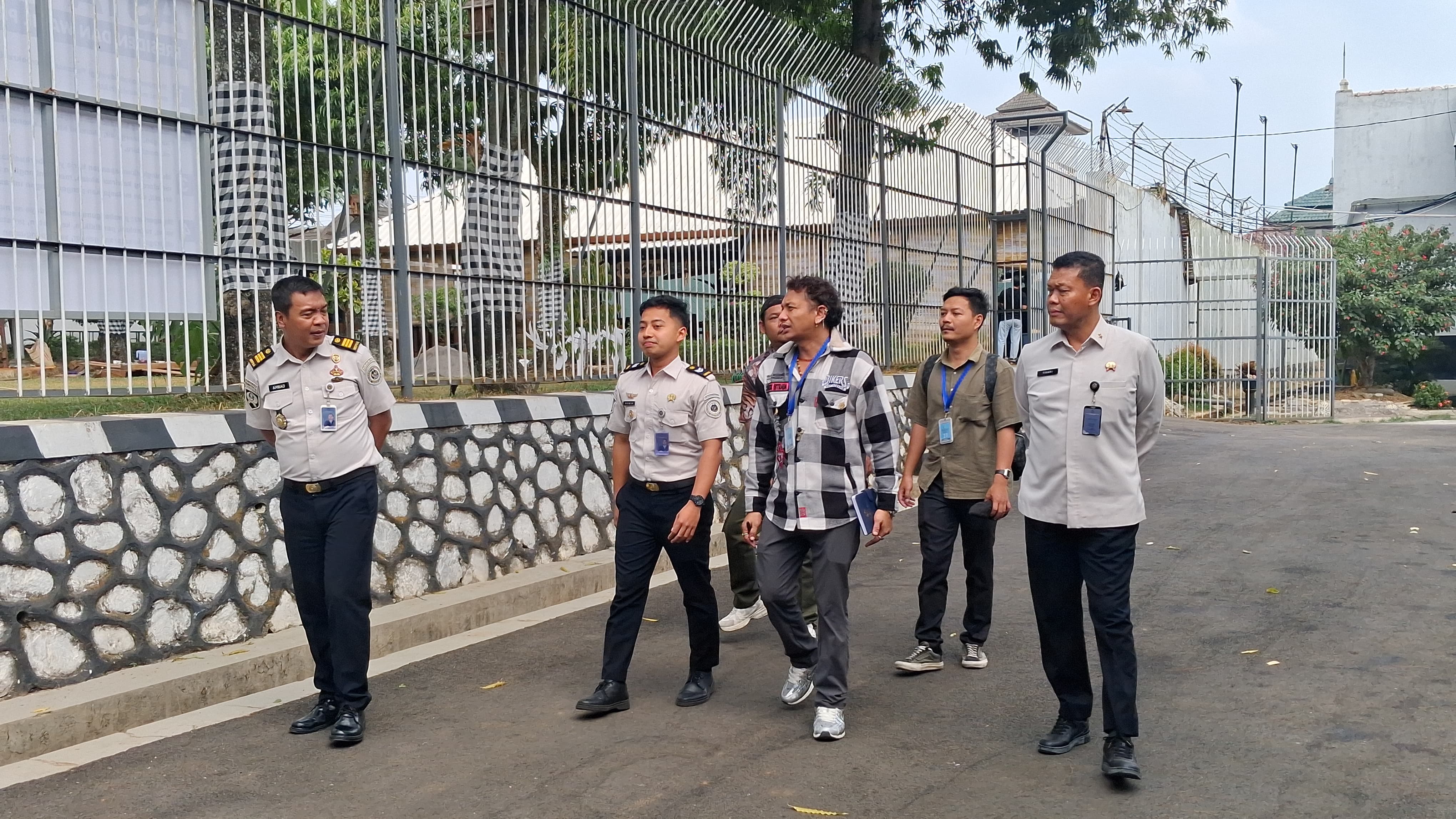 Erick Estrada Tinjau Persiapan Film Pendek Pemasyarakatan di Lapas Semarang
